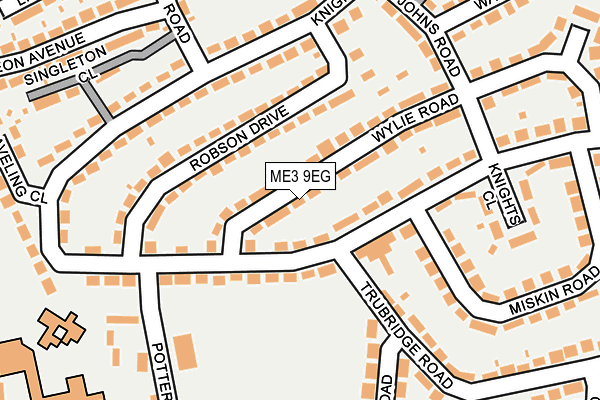 ME3 9EG map - OS OpenMap – Local (Ordnance Survey)
