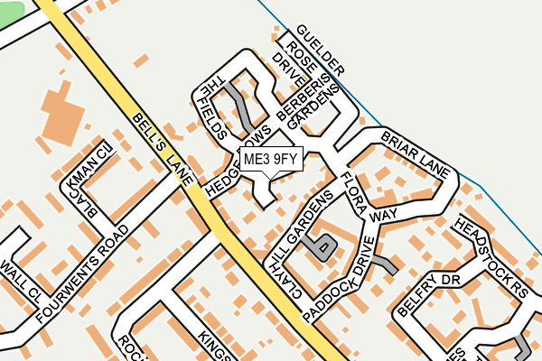 Map of URO CONSTRUCTION LTD at local scale