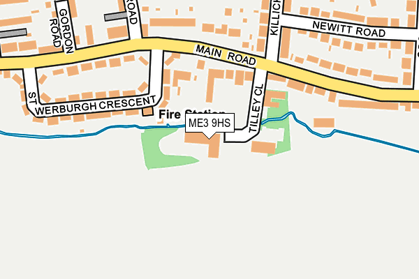 ME3 9HS map - OS OpenMap – Local (Ordnance Survey)