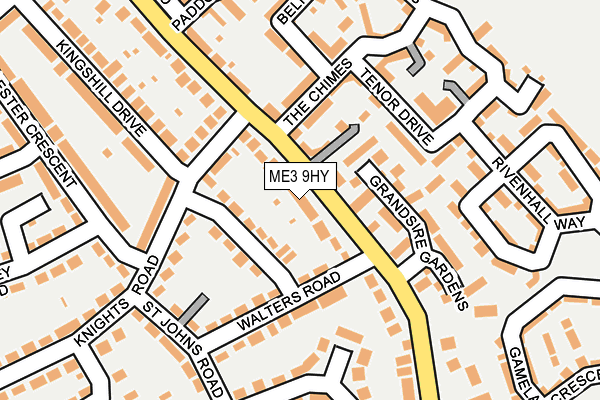 ME3 9HY map - OS OpenMap – Local (Ordnance Survey)