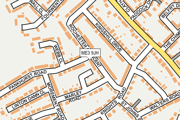ME3 9JH map - OS OpenMap – Local (Ordnance Survey)