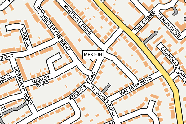 ME3 9JN map - OS OpenMap – Local (Ordnance Survey)