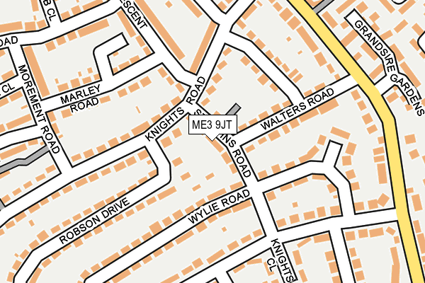 ME3 9JT map - OS OpenMap – Local (Ordnance Survey)