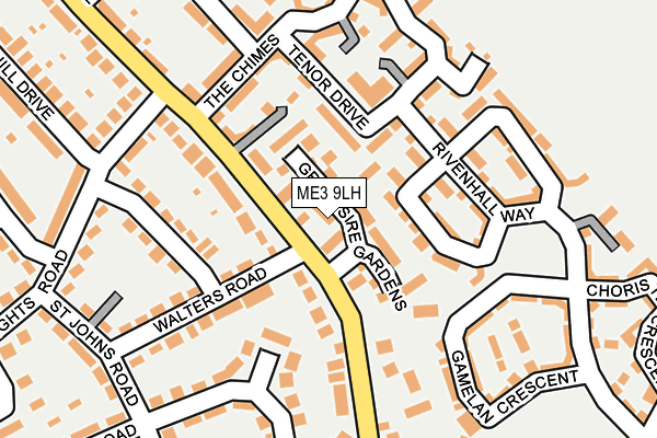 ME3 9LH map - OS OpenMap – Local (Ordnance Survey)