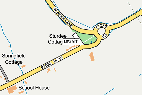 ME3 9LT map - OS OpenMap – Local (Ordnance Survey)