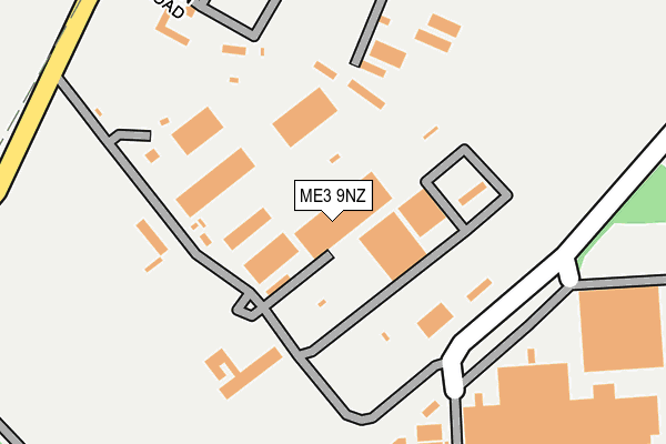 ME3 9NZ map - OS OpenMap – Local (Ordnance Survey)