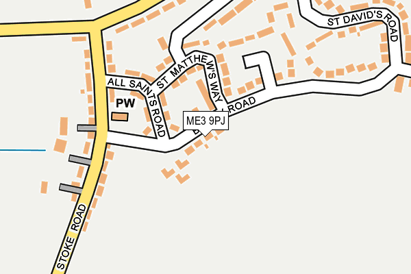 ME3 9PJ map - OS OpenMap – Local (Ordnance Survey)