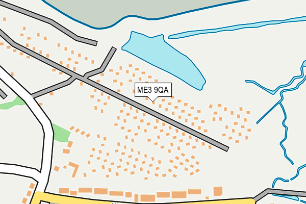 ME3 9QA map - OS OpenMap – Local (Ordnance Survey)