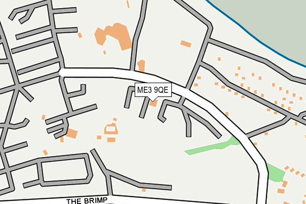 ME3 9QE map - OS OpenMap – Local (Ordnance Survey)