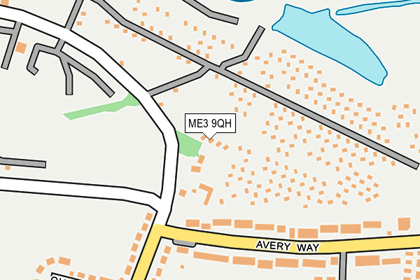 ME3 9QH map - OS OpenMap – Local (Ordnance Survey)