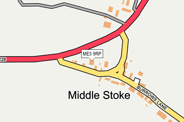 ME3 9RP map - OS OpenMap – Local (Ordnance Survey)