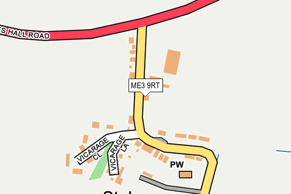 ME3 9RT map - OS OpenMap – Local (Ordnance Survey)