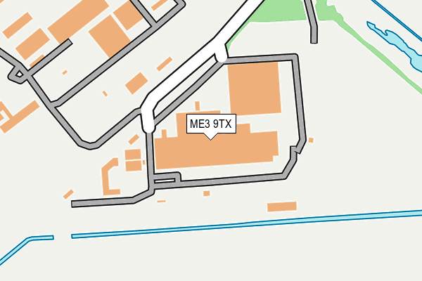 ME3 9TX map - OS OpenMap – Local (Ordnance Survey)