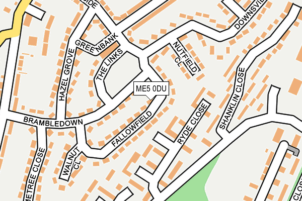 ME5 0DU map - OS OpenMap – Local (Ordnance Survey)