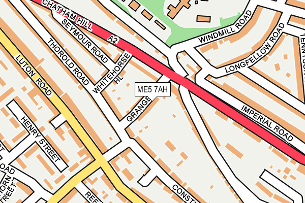 ME5 7AH map - OS OpenMap – Local (Ordnance Survey)