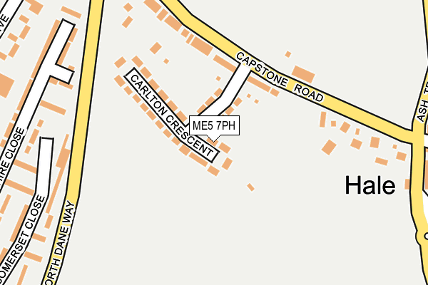 ME5 7PH map - OS OpenMap – Local (Ordnance Survey)