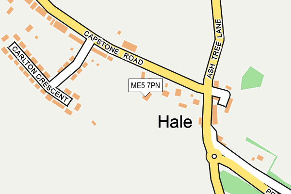 ME5 7PN map - OS OpenMap – Local (Ordnance Survey)