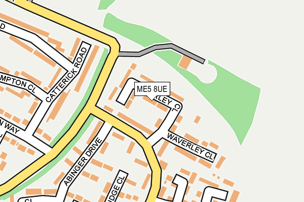 ME5 8UE map - OS OpenMap – Local (Ordnance Survey)