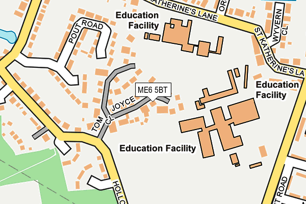 Map of SJLA LTD at local scale