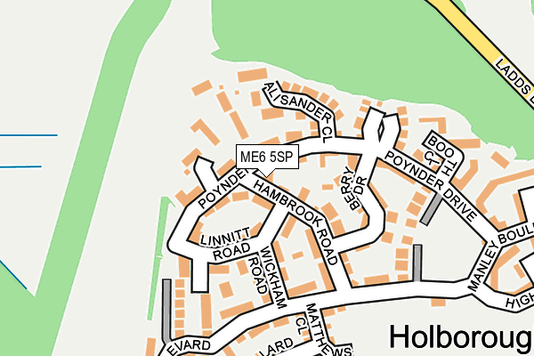 Map of DNA HOMES LTD at local scale