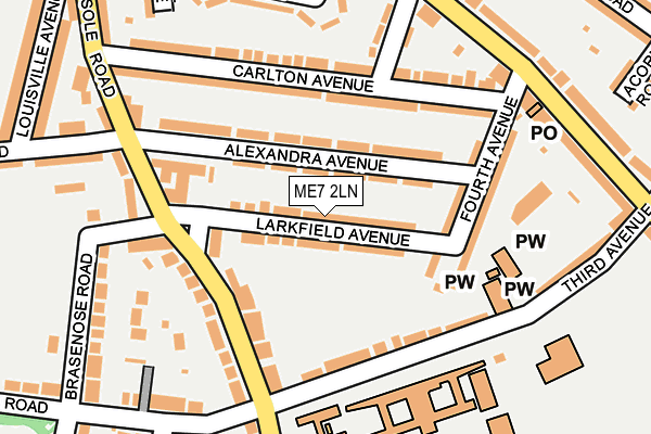 Map of FERREIRA SERVICES LTD at local scale