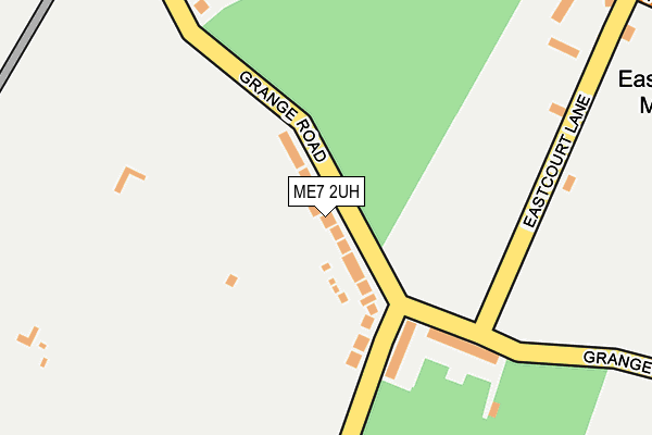 ME7 2UH map - OS OpenMap – Local (Ordnance Survey)