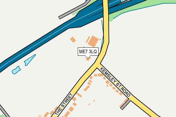ME7 3LQ map - OS OpenMap – Local (Ordnance Survey)
