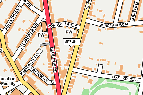 ME7 4HL map - OS OpenMap – Local (Ordnance Survey)