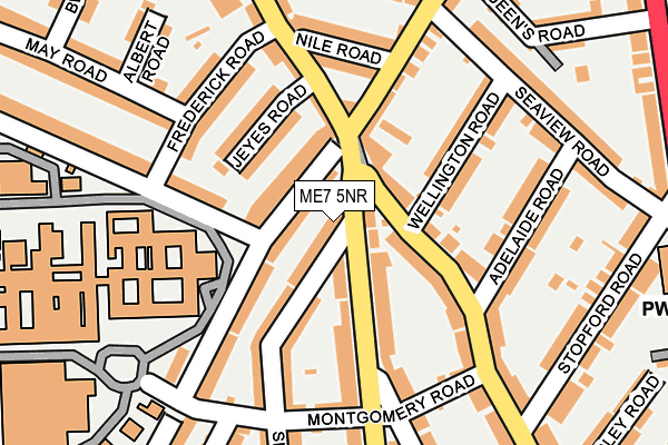 ME7 5NR map - OS OpenMap – Local (Ordnance Survey)