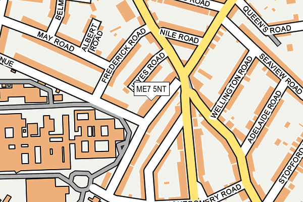 ME7 5NT map - OS OpenMap – Local (Ordnance Survey)