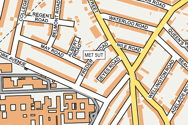 ME7 5UT map - OS OpenMap – Local (Ordnance Survey)