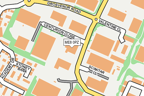 Map of MEDWAY COMMUNITY HEALTHCARE C.I.C. at local scale