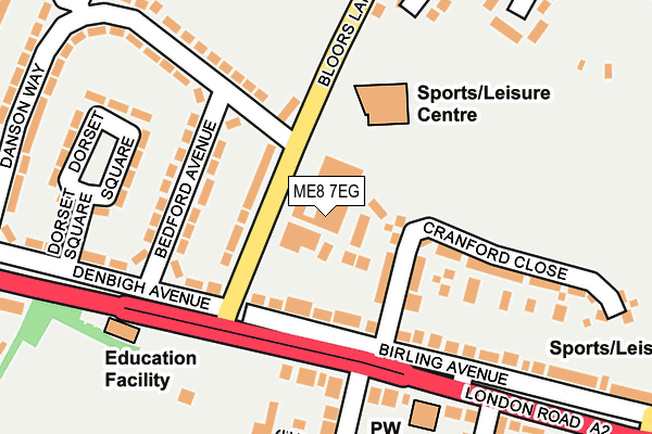 Map of HILLYFIELD DEVELOPMENT LIMITED at local scale