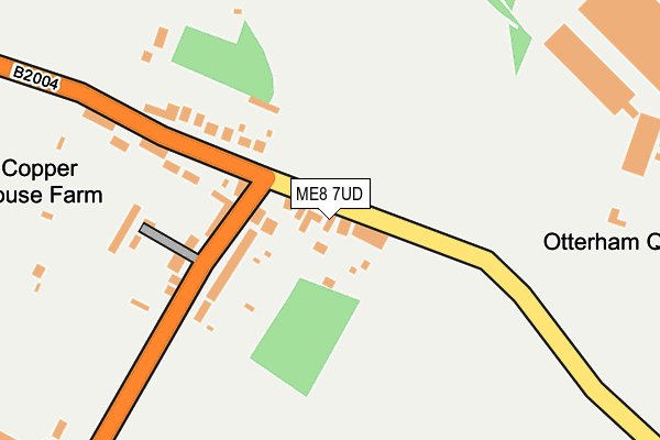 ME8 7UD map - OS OpenMap – Local (Ordnance Survey)