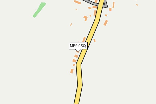ME9 0SQ map - OS OpenMap – Local (Ordnance Survey)