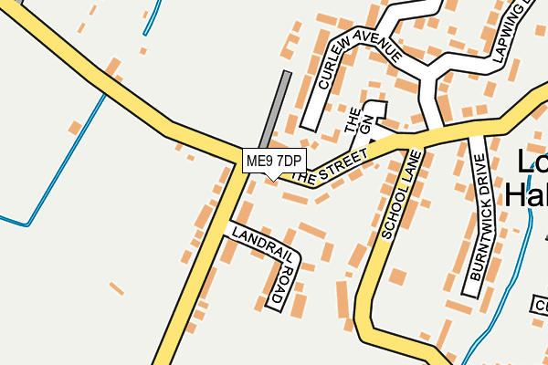 ME9 7DP map - OS OpenMap – Local (Ordnance Survey)
