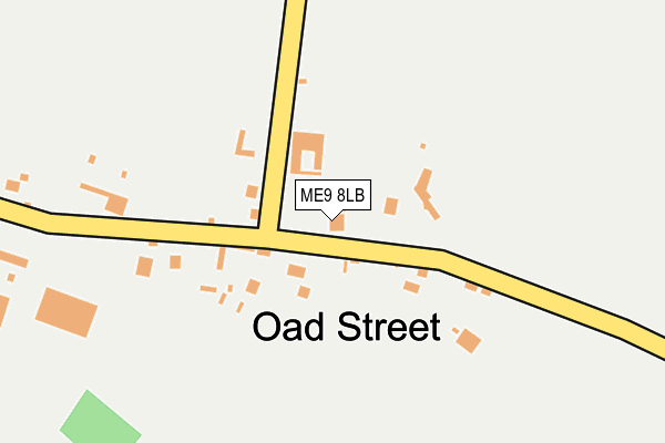 ME9 8LB map - OS OpenMap – Local (Ordnance Survey)
