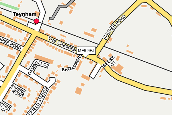 ME9 9EJ map - OS OpenMap – Local (Ordnance Survey)