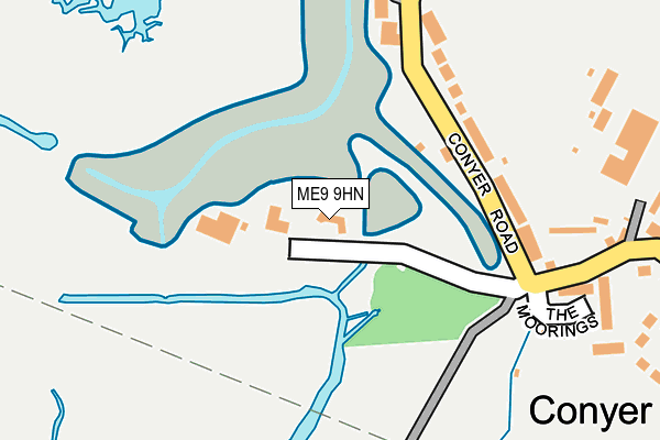 ME9 9HN map - OS OpenMap – Local (Ordnance Survey)
