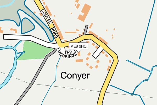 Map of THE COPY SHOPPE (WEST MALLING) LIMITED at local scale