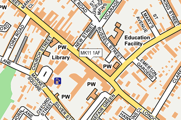 Map of BETA SCAFFOLDING LTD at local scale