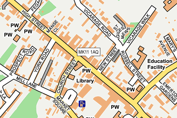 Map of ZELLIC LTD at local scale
