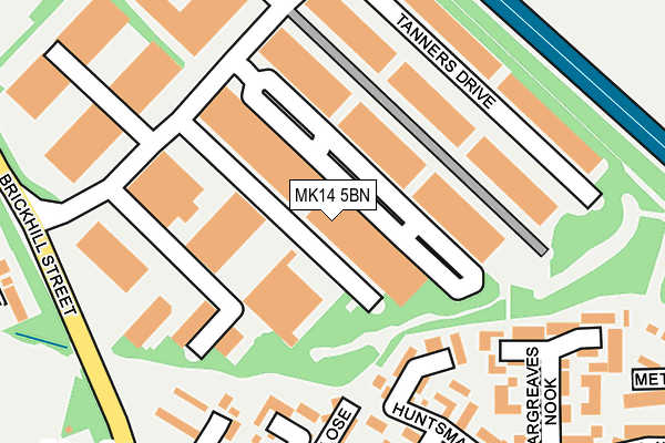 Map of URBAN MANUFACTURING COMPANY LIMITED at local scale