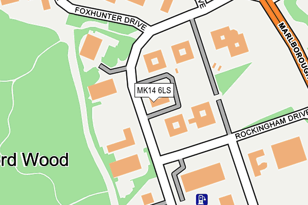 Map of FULL POKER LIMITED at local scale