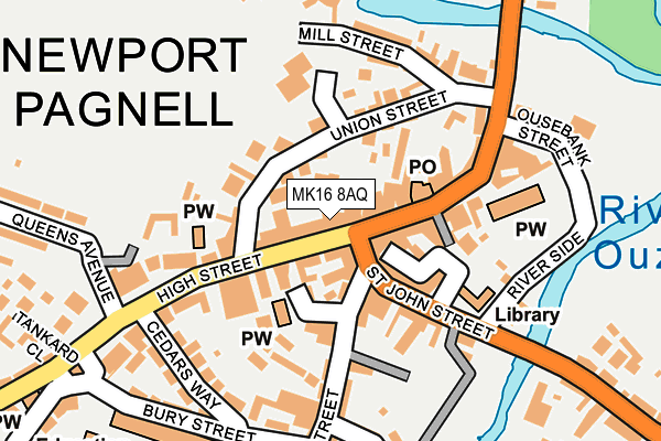 Map of ASHMAN SUPPORT SERVICES GROUP LTD at local scale