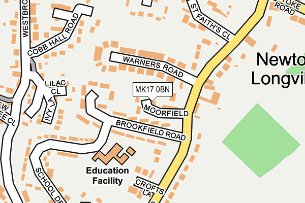Map of PINDER CONSULTANCY LTD at local scale