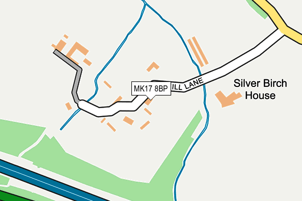 Map of CLEARWATER STUD LIMITED at local scale