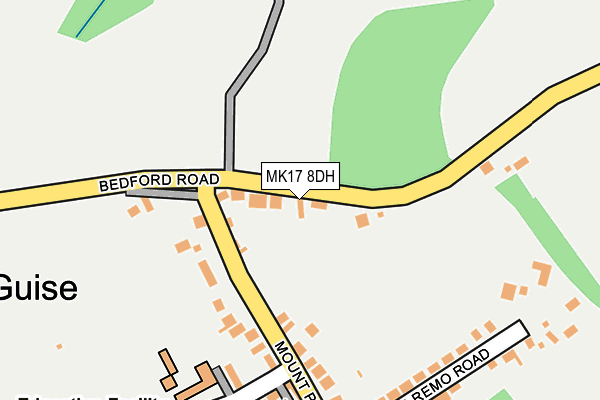 Map of NDOC HEALTHCARE LTD at local scale