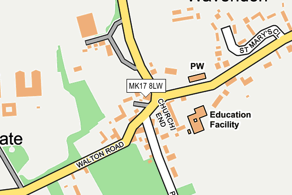 Map of BELISTORE LTD at local scale