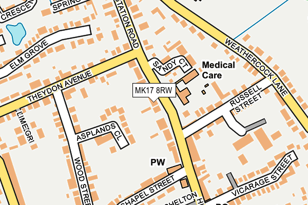 Map of HARVEY DIACK CREATIVE SERVICES LTD at local scale